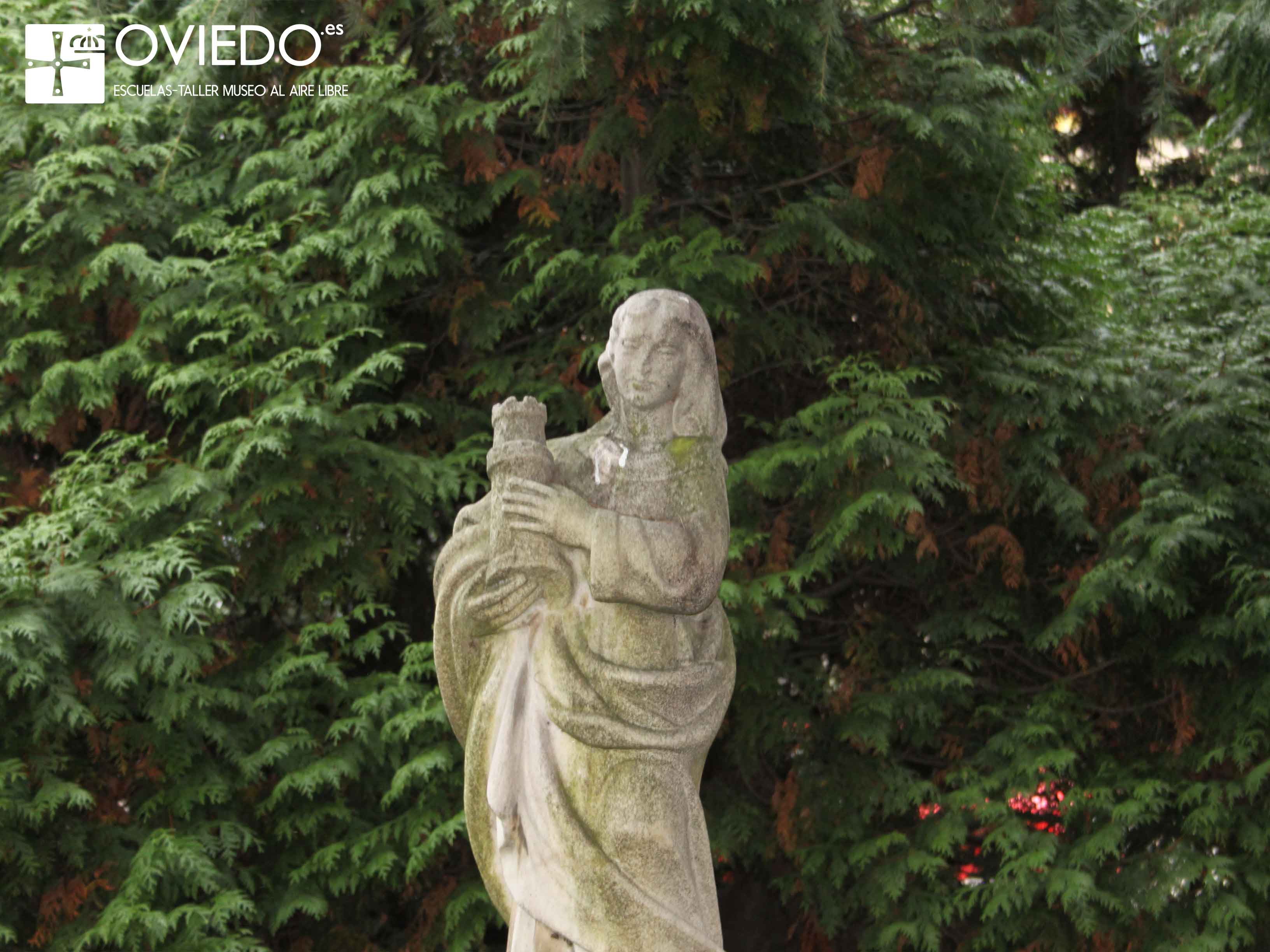 Escultura Santa Bárbara